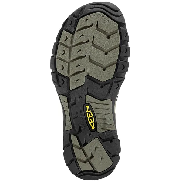 1001906 Keen Men's Newport H2 Black/Stone Gray