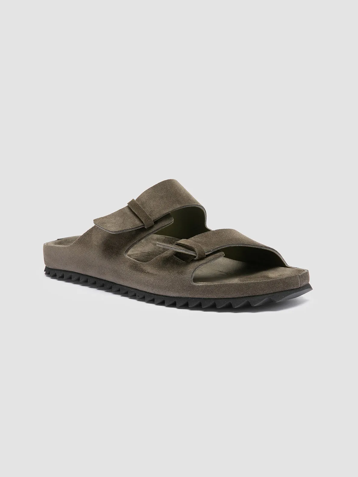 AGORA’ 002 - Green Suede Sandals