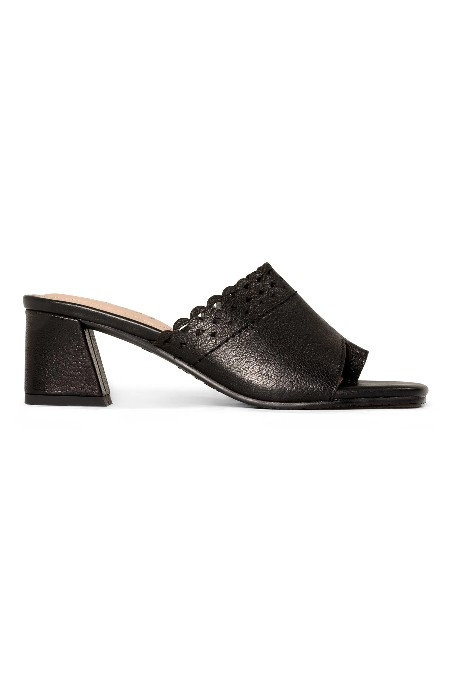 Alanah Mule Sandals - Black