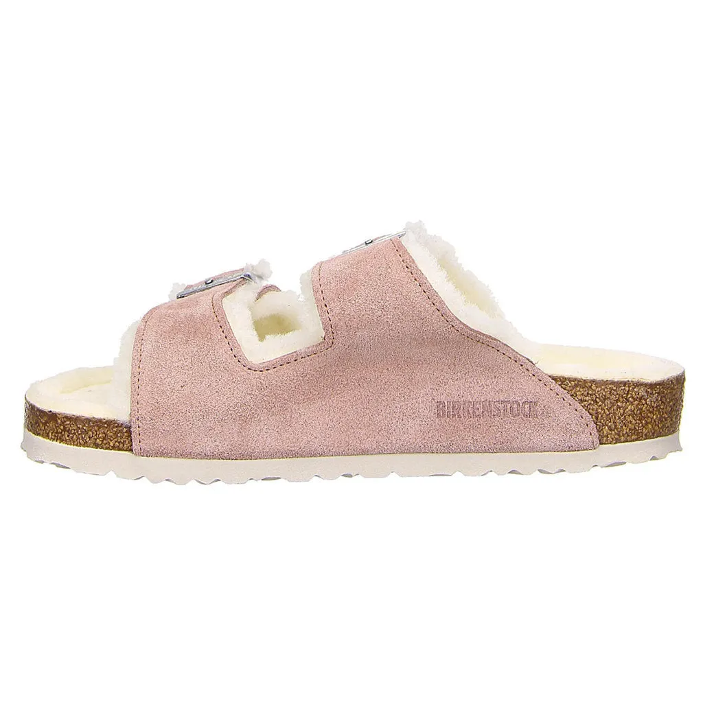 Arizona Shearling Suede Leather Unisex Sandals