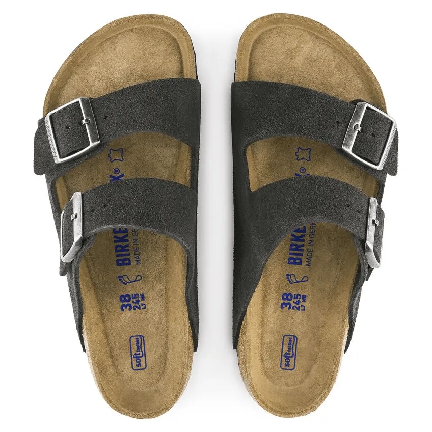 Arizona | Soft Footbed | Suede | Velvet Gray