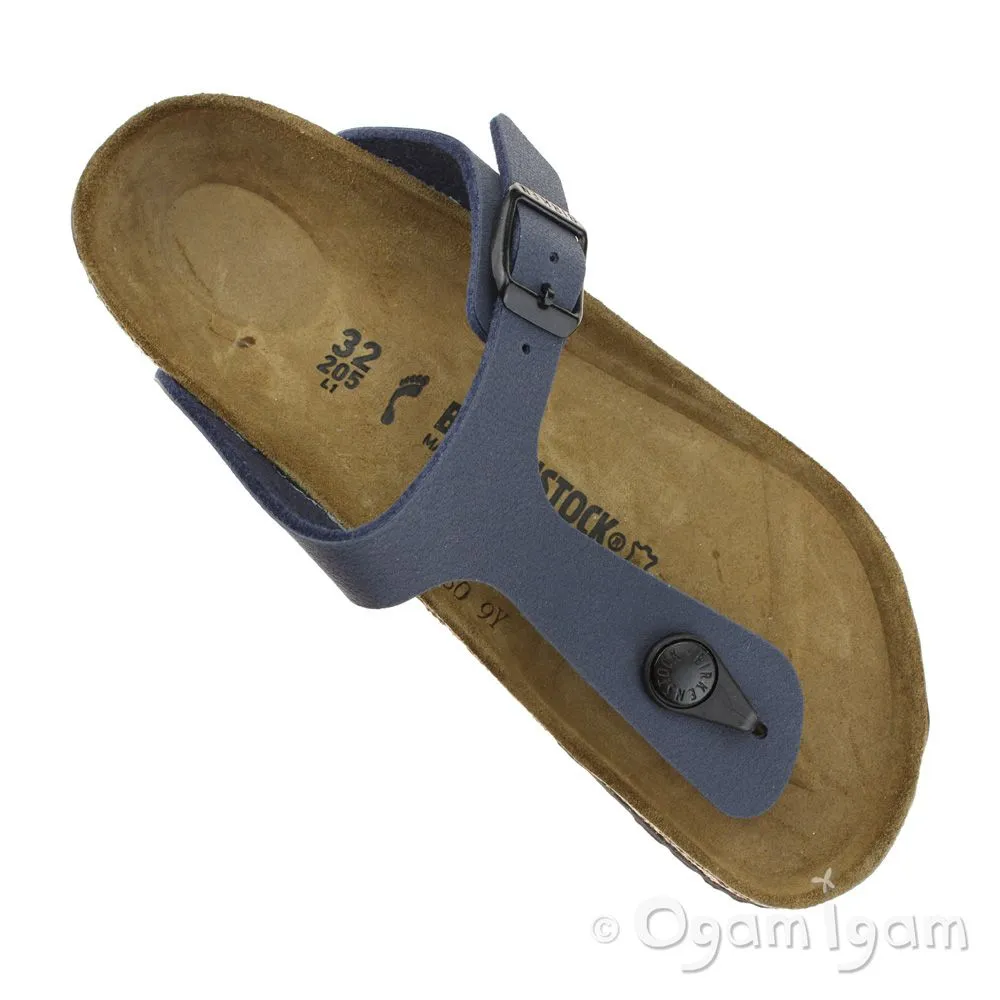 Birkenstock Gizeh Kids Navy Boys Girls Navy Toe-post Sandal