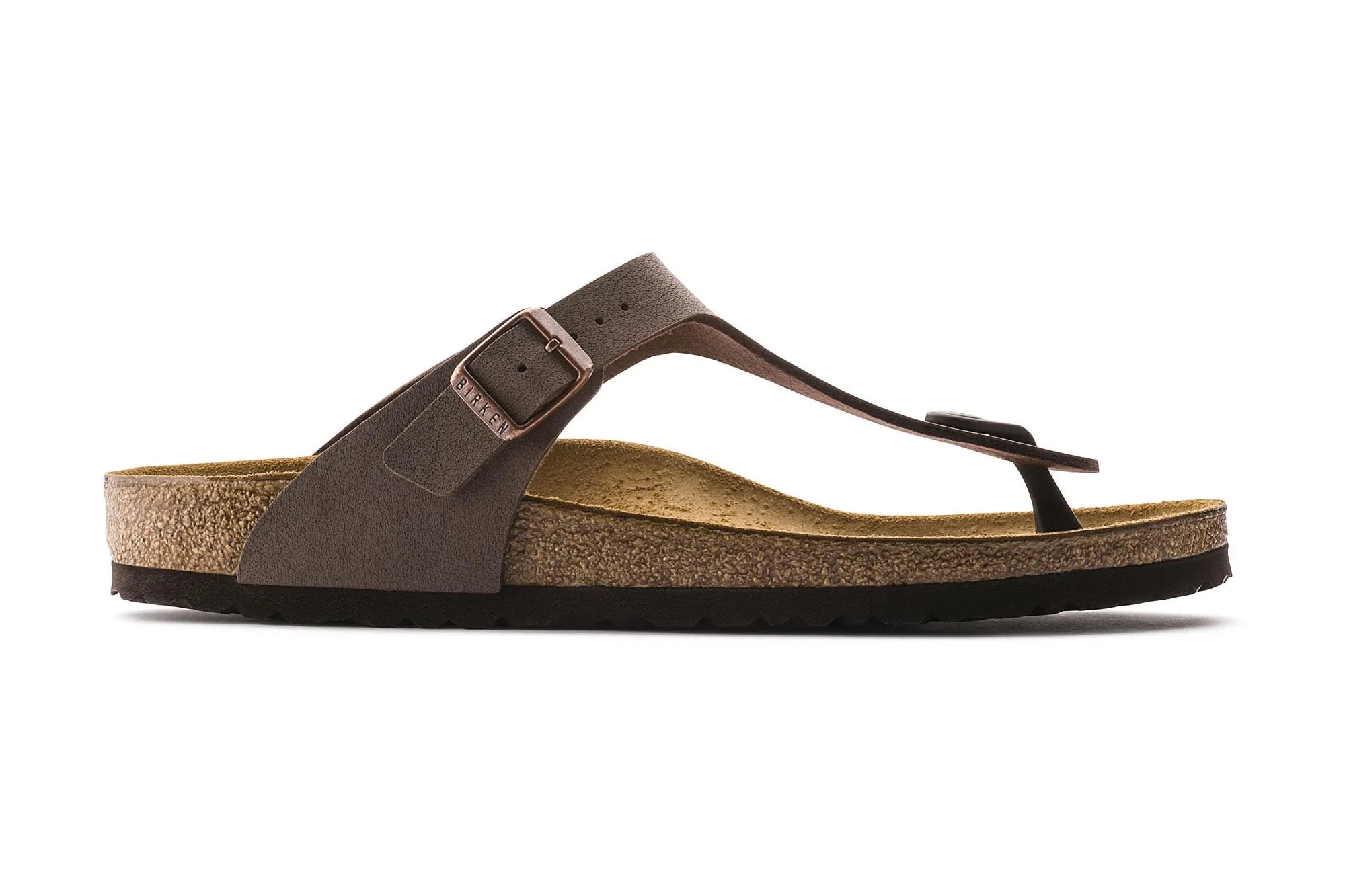 Birkenstock Women's Gizeh - Mocha | Birko-Flor 043751