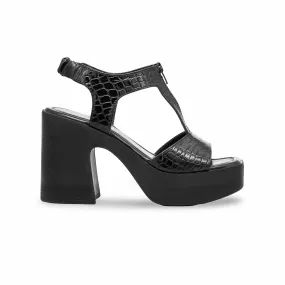 Black Formal Sandal PU0410