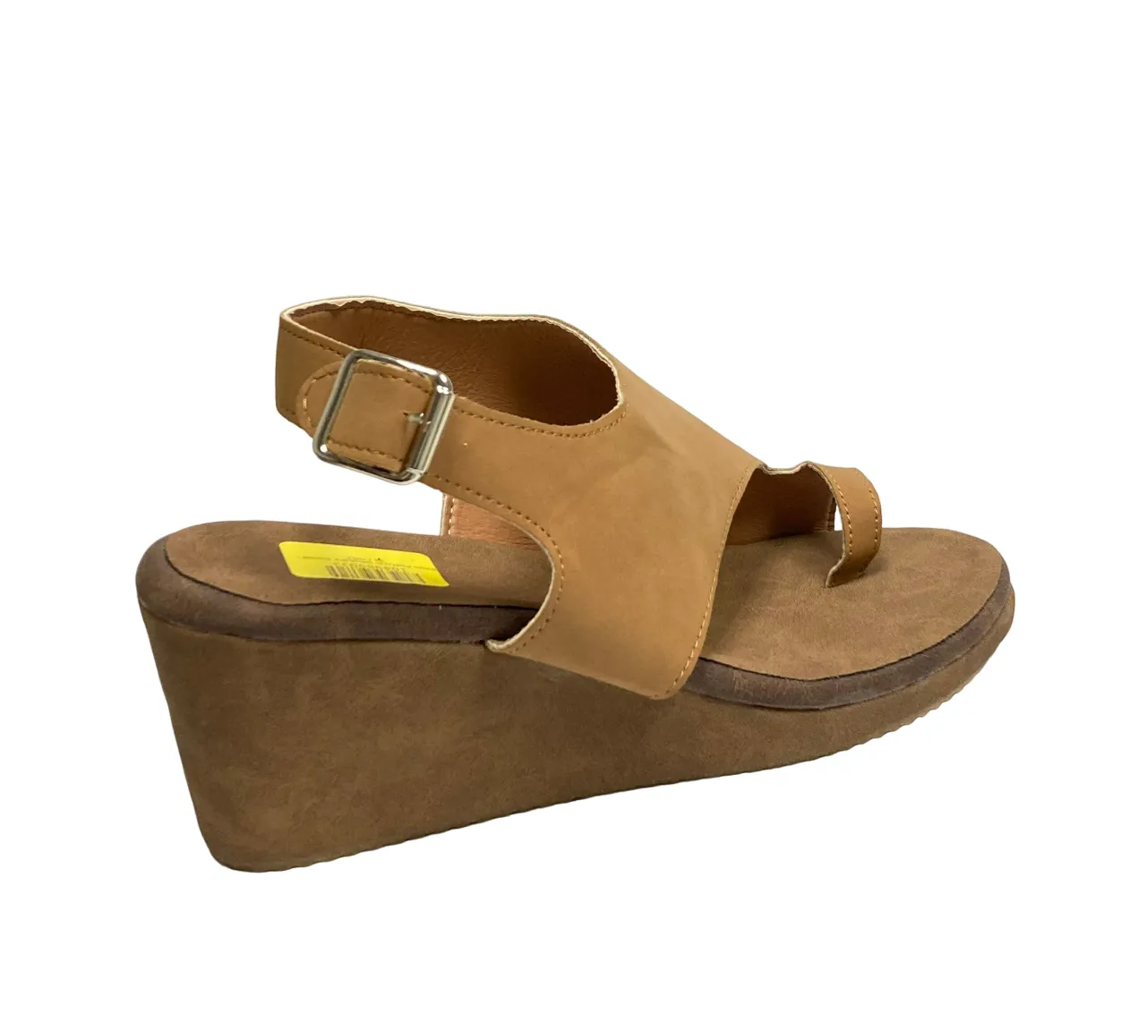 Brown Platform Slingback Sandal