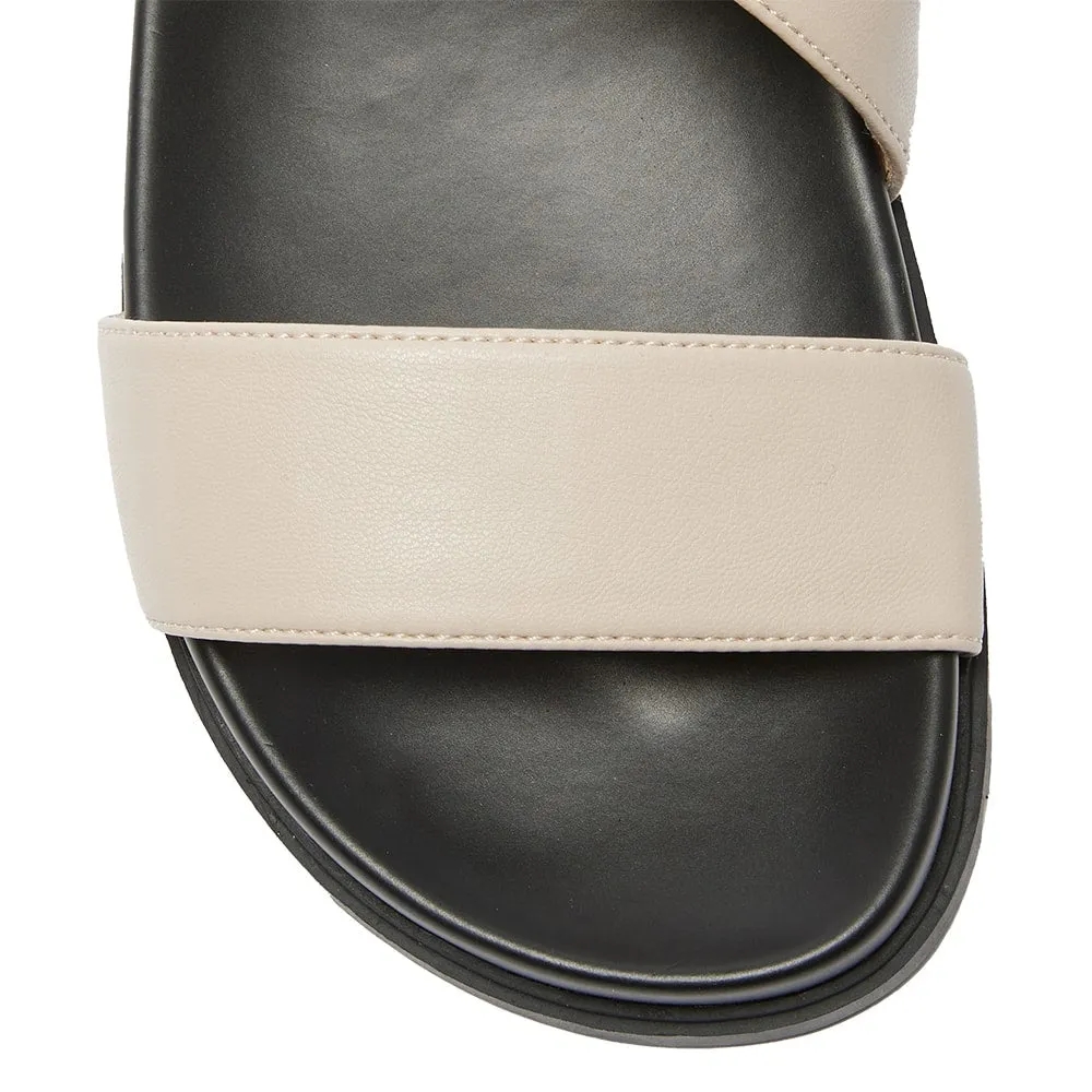 Cancun Sandal in Nude Smooth