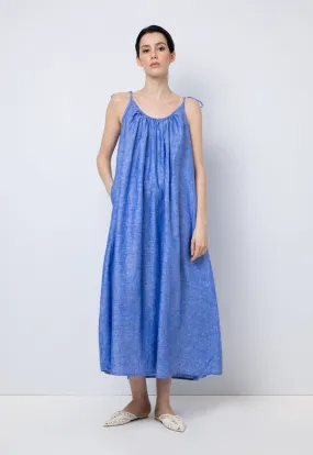 Choice Adjustable Strap Maxi Dress Blue