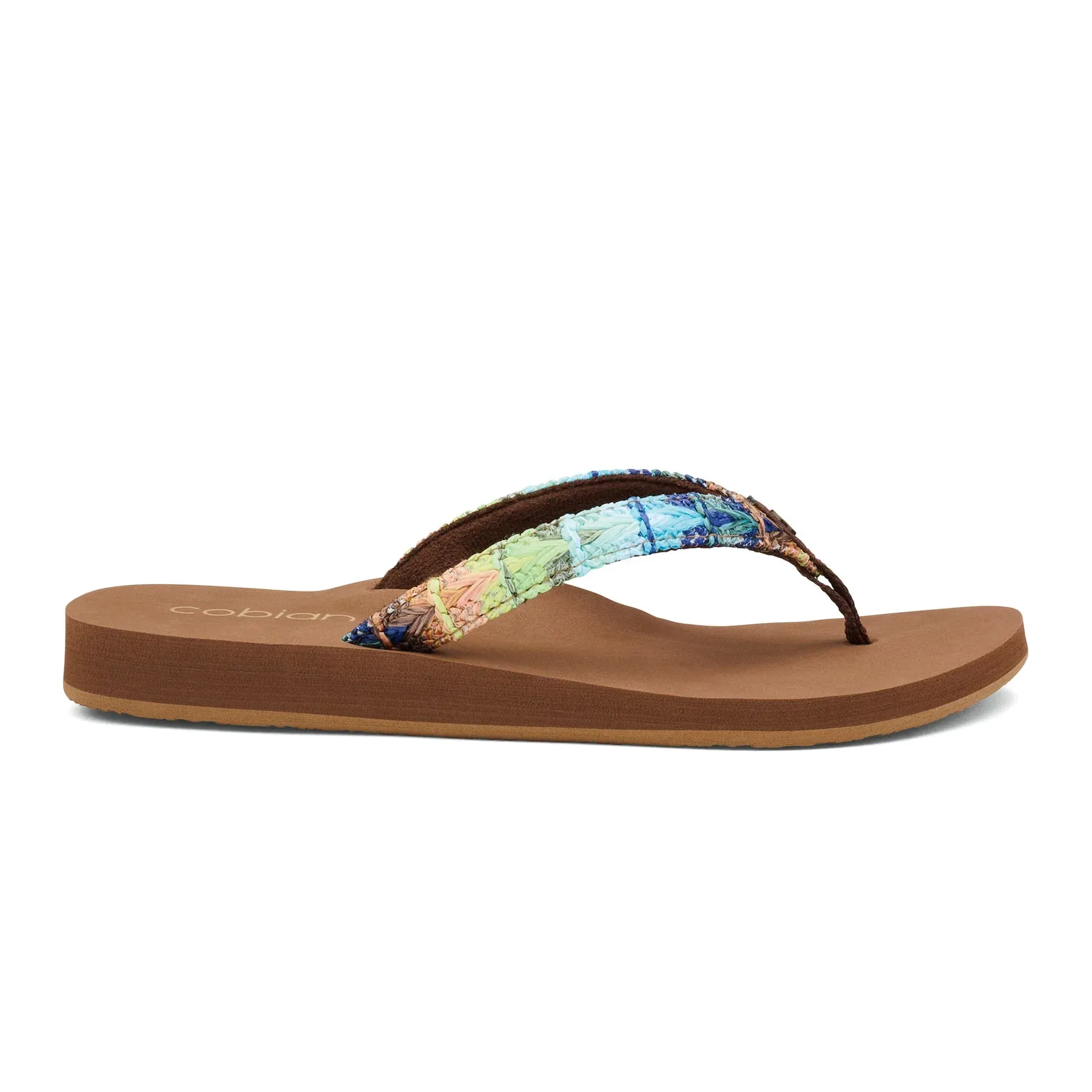 Cobian Womens Fiesta Skinny Bounce Mocha Sandals