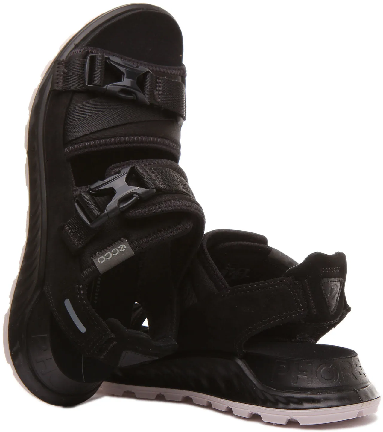 Ecco Exowrap In Black For Womens