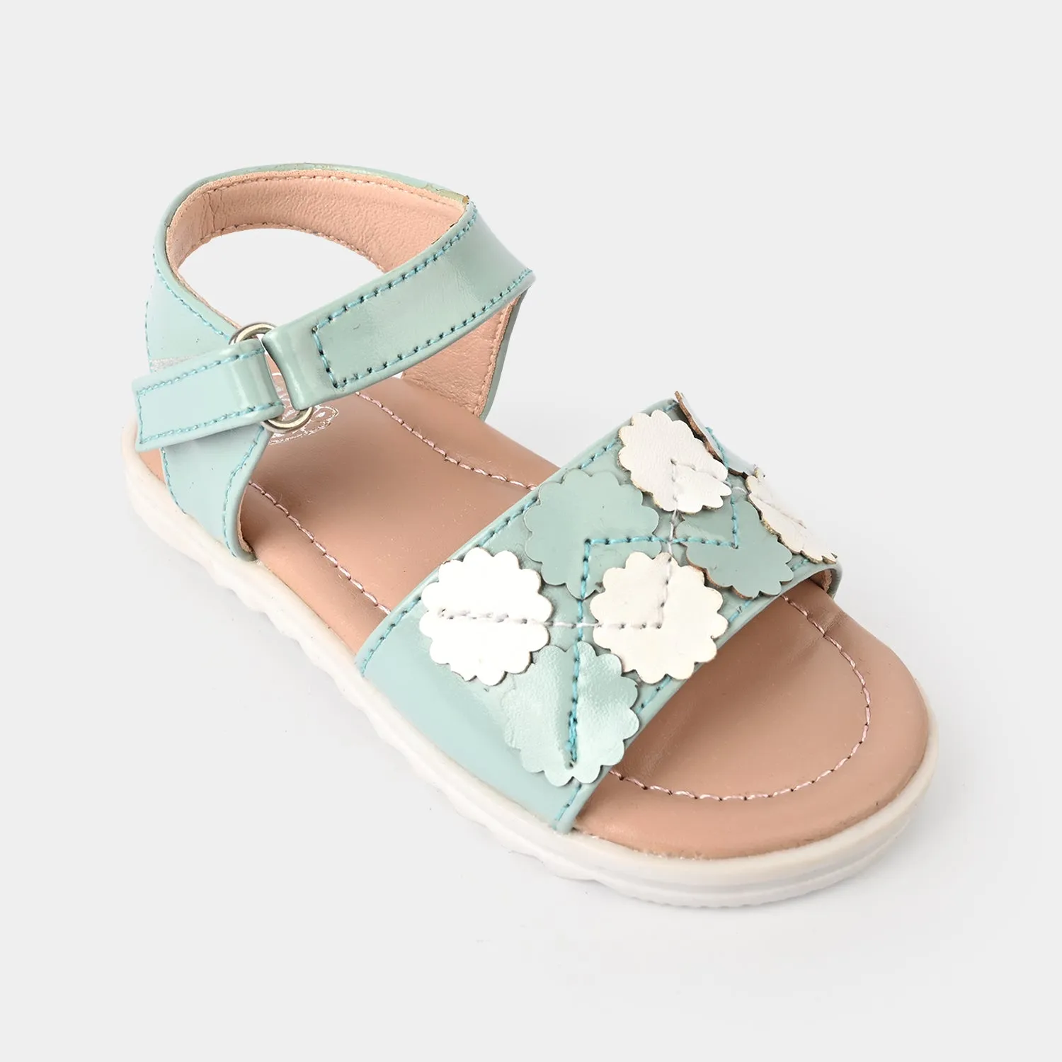 Girls Sandal 1306-Blue/White