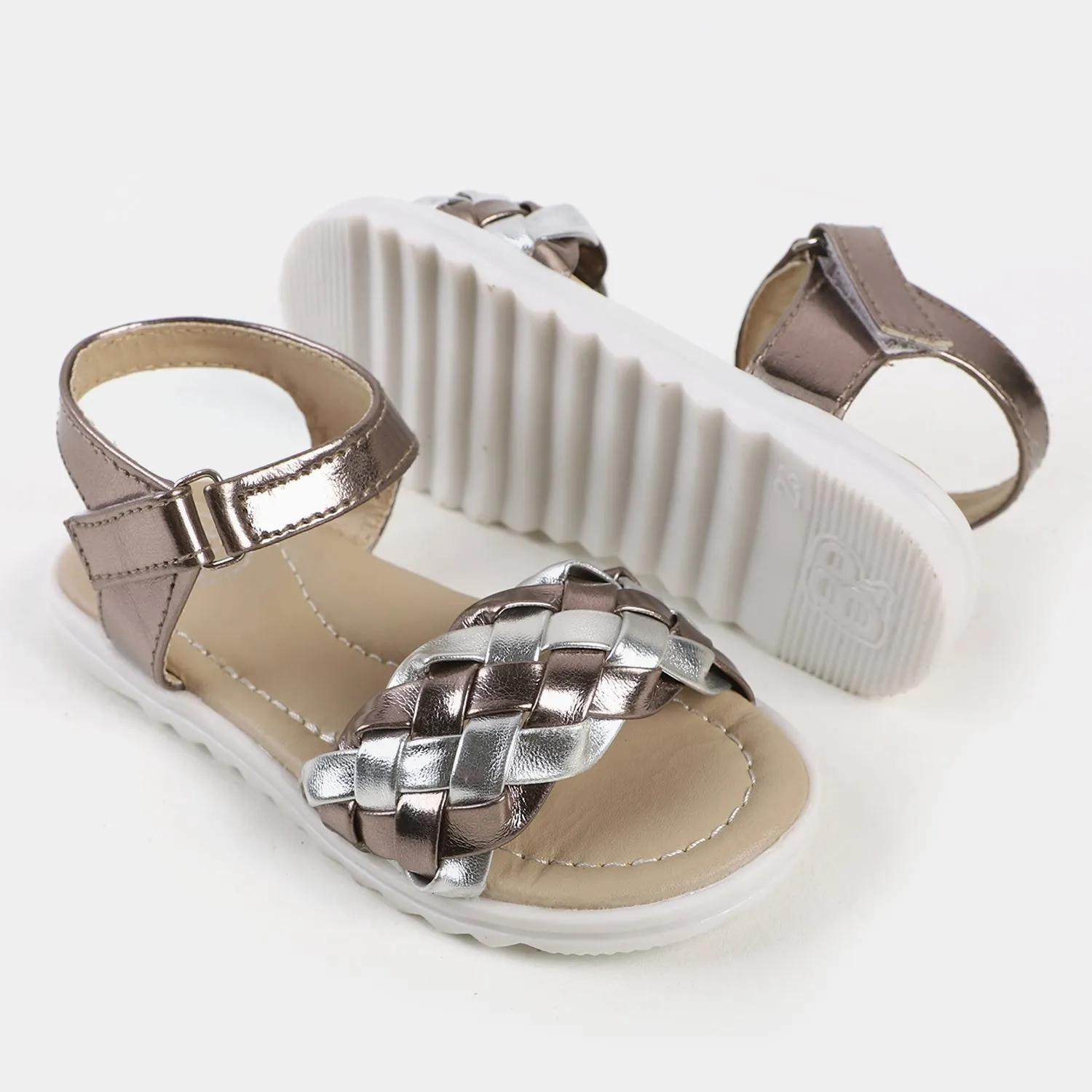 Girls Sandal SD-SA-8 - Grey/Silver