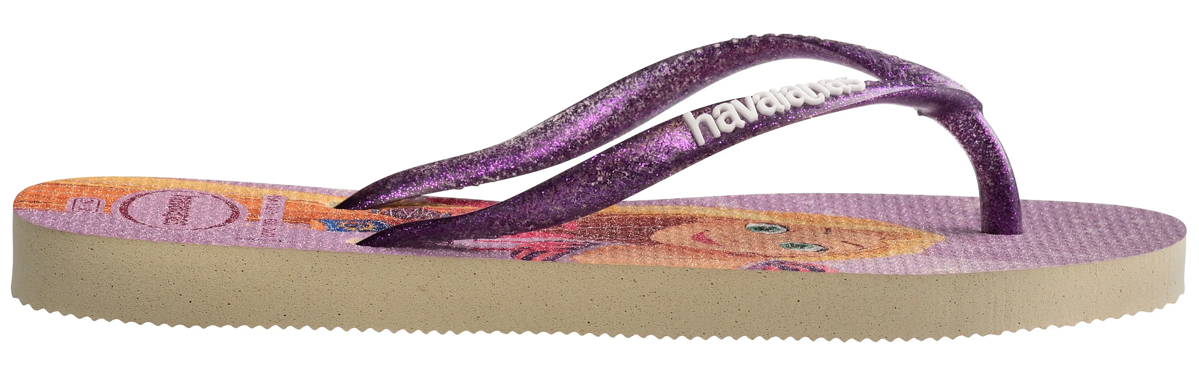 Havaianas Slim Princess In Purple For Kids