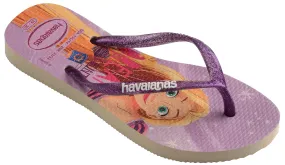 Havaianas Slim Princess In Purple For Kids