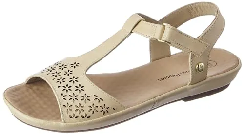 Hush Puppies Women's New Canna Sandal (5641418_WHITE_5 UK)