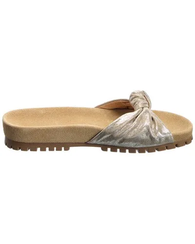 Jack Rogers Women's Platinum Knot Phoebe Suede Sandals