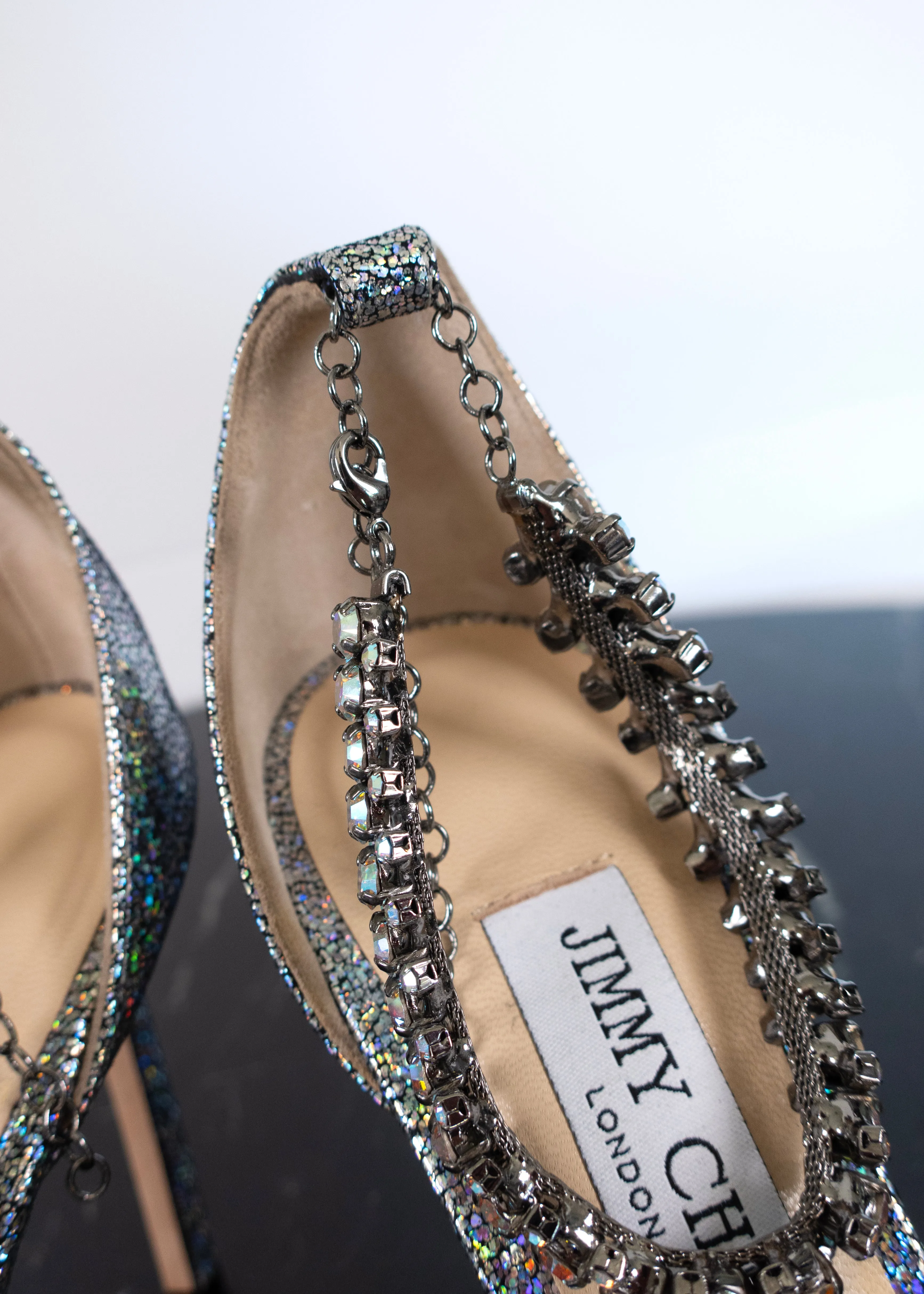 Jimmy Choo Shiloh 100 Jewelled Sandals