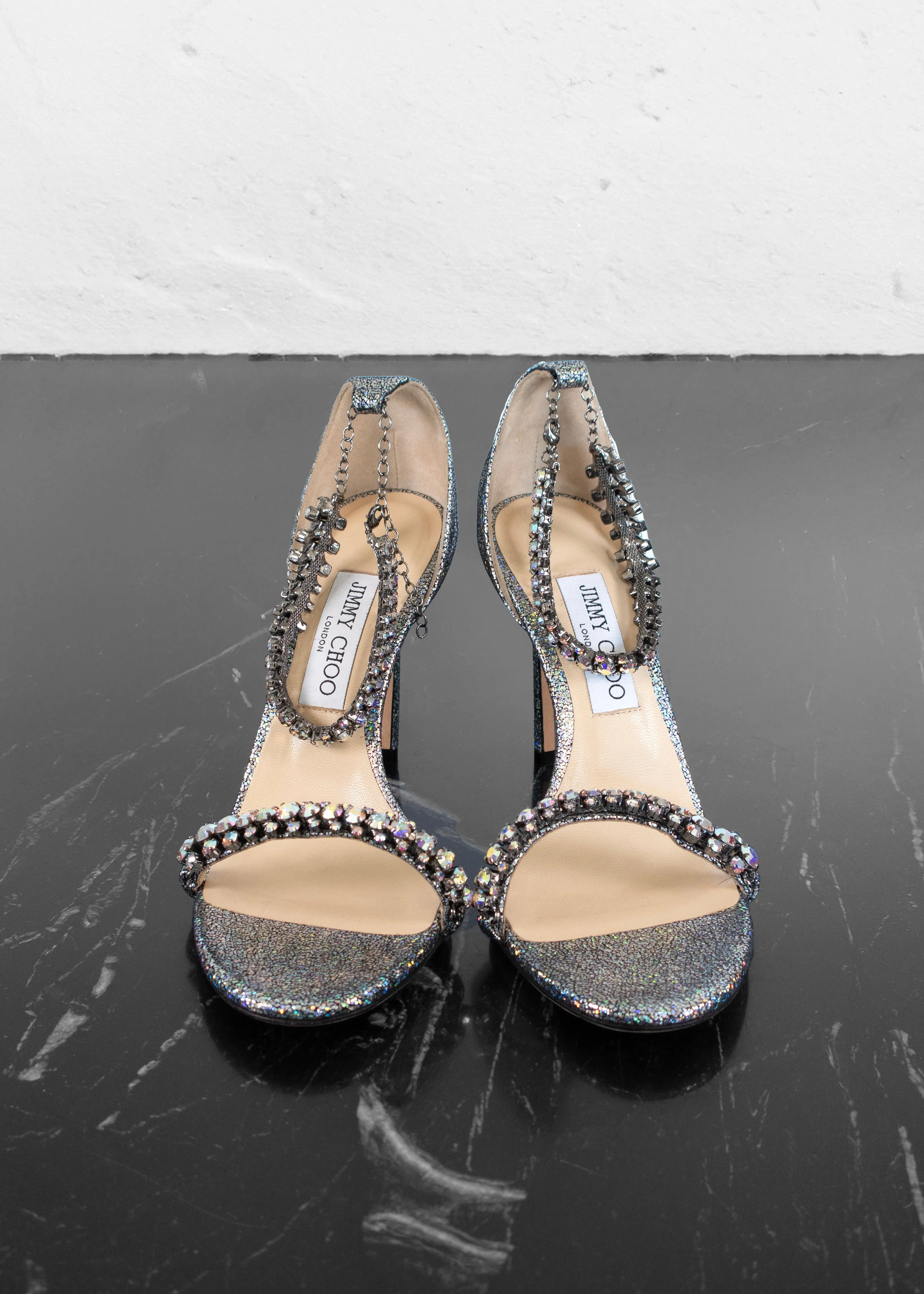 Jimmy Choo Shiloh 100 Jewelled Sandals