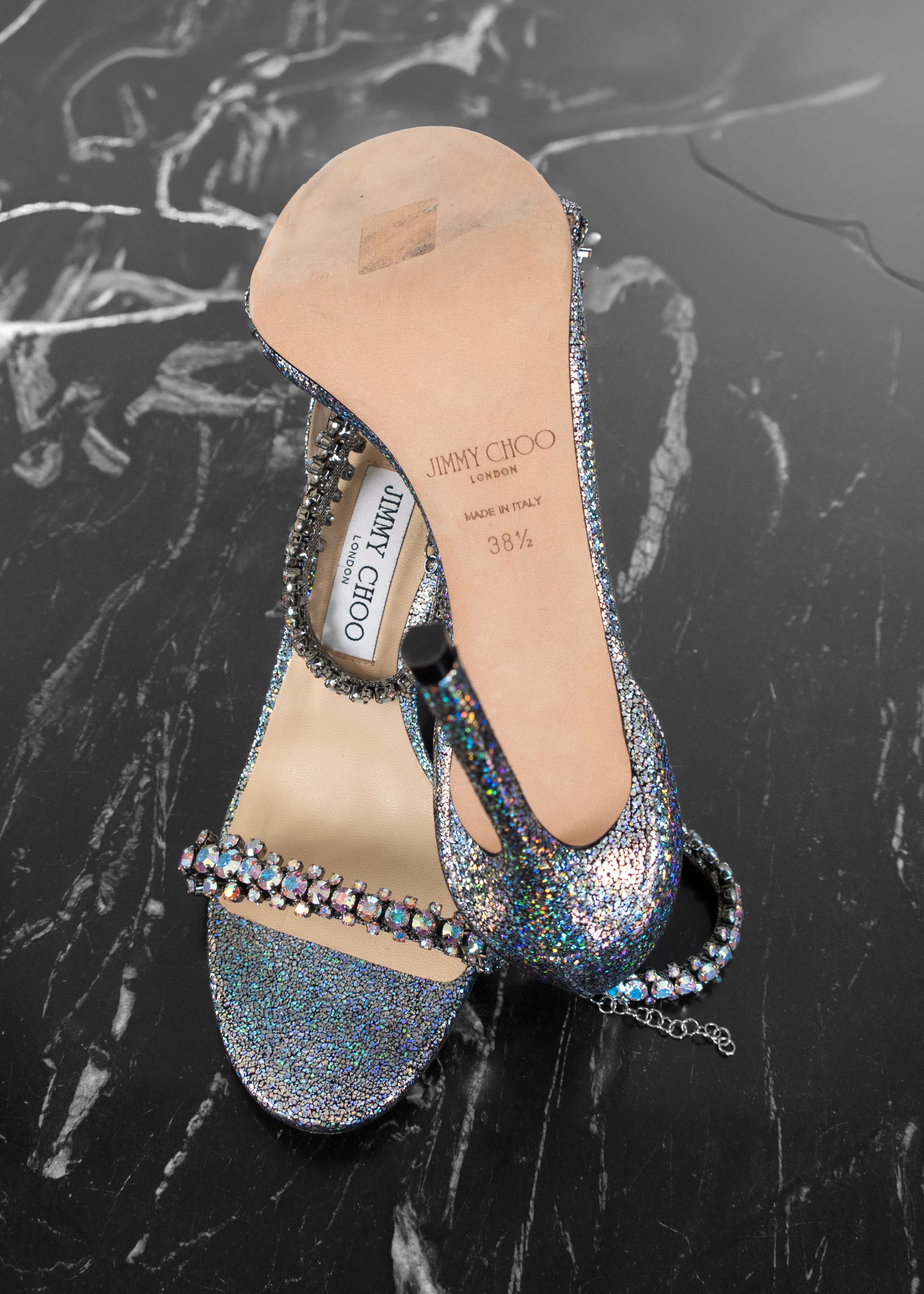 Jimmy Choo Shiloh 100 Jewelled Sandals