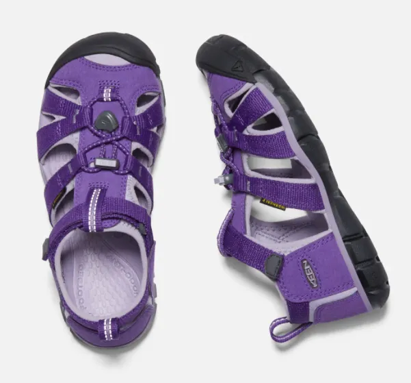 Keen Royal Purple/Lavender Grey Seacamp II CNX Children's Sandal