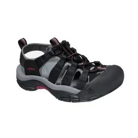 Keen Women's Newport H2 Sandal Black/Raspberry