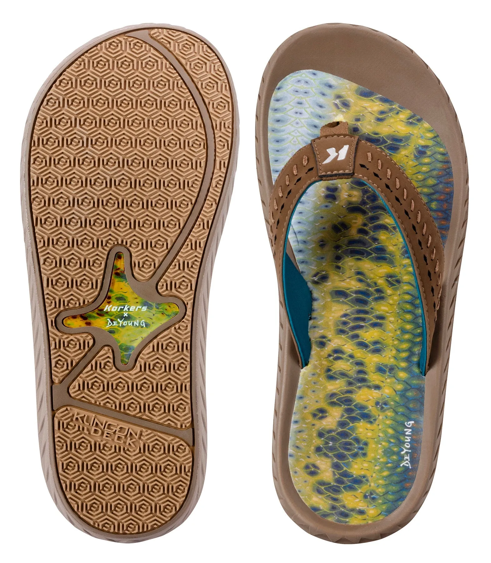 Korkers Fish Flip Bass Men's