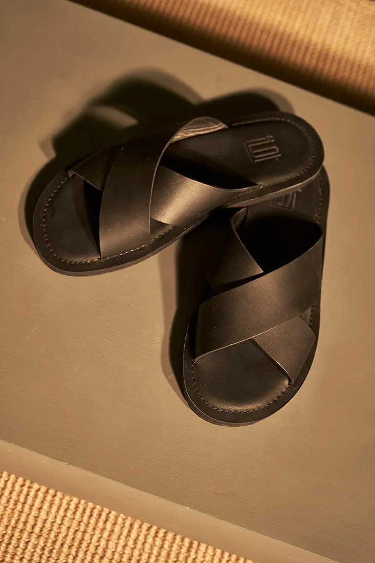 Leather sandals