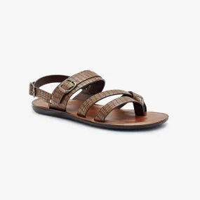 Mens Criss Cross Sandals