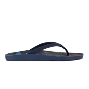 Olukai Women's Puawe Flip Flop - Midnight Navy/Barrier Reef 20498-MZRF