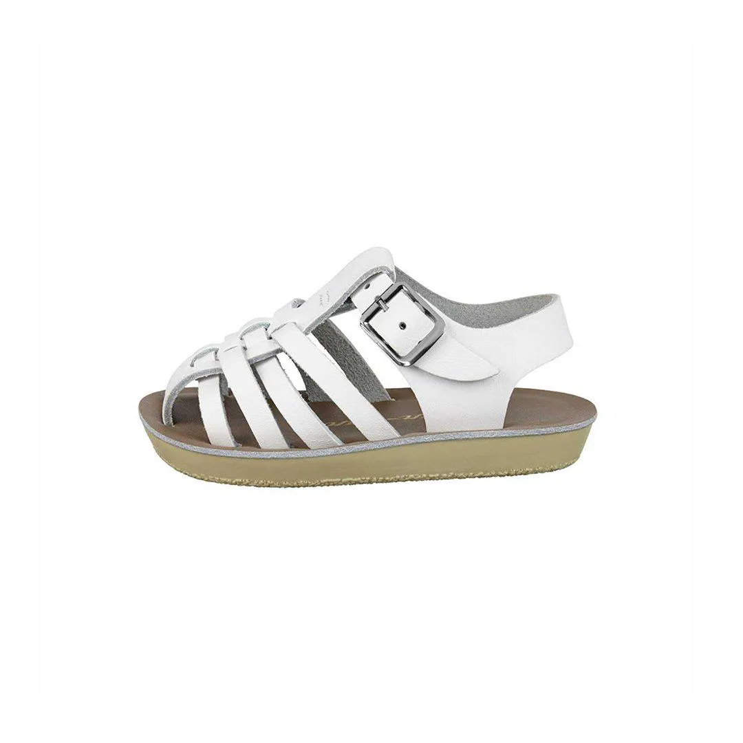 Outlet - Salt-Water Sun-San Kid's Sandals - Sailor - White