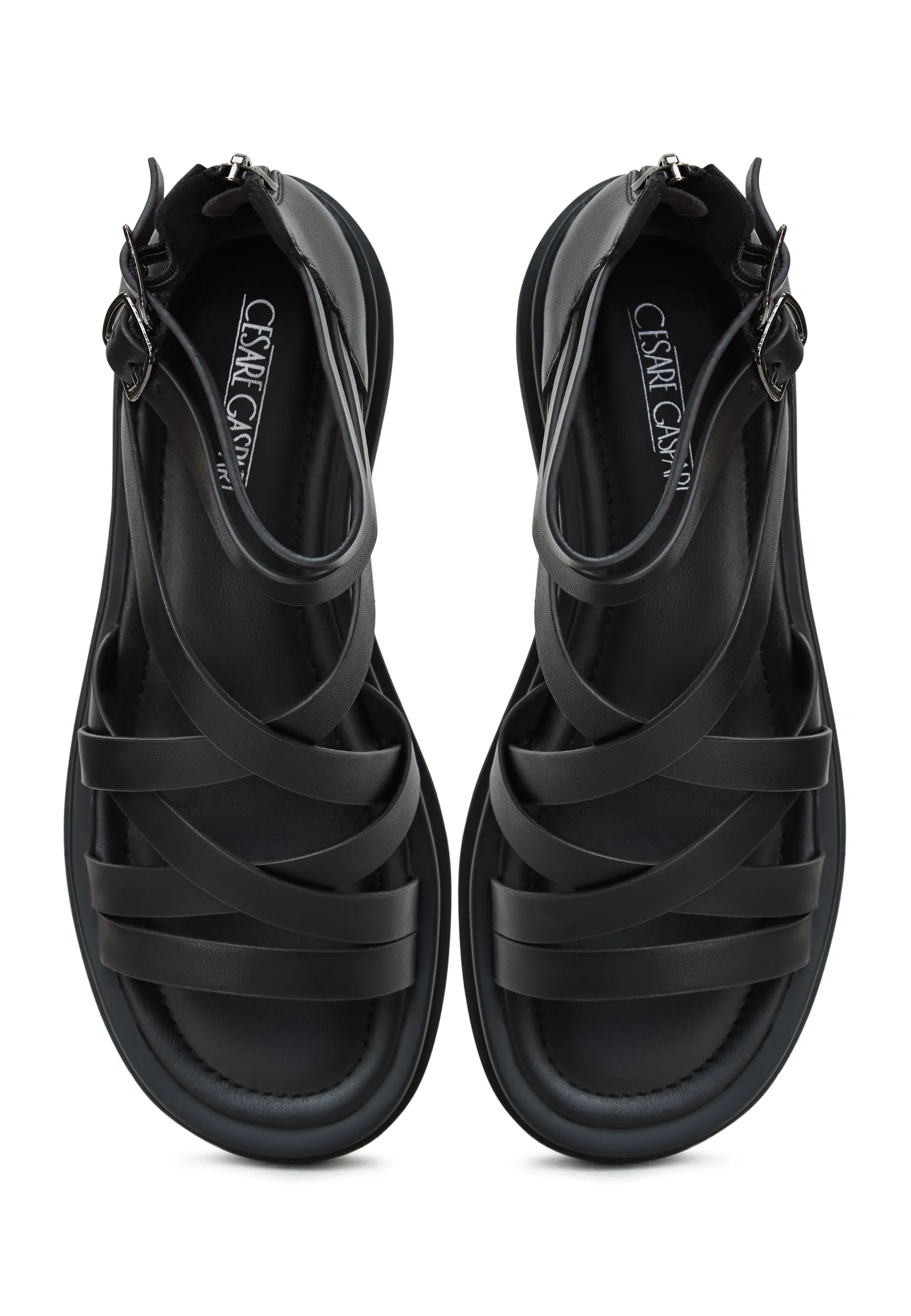 Platform Sandals Tatiana - Black