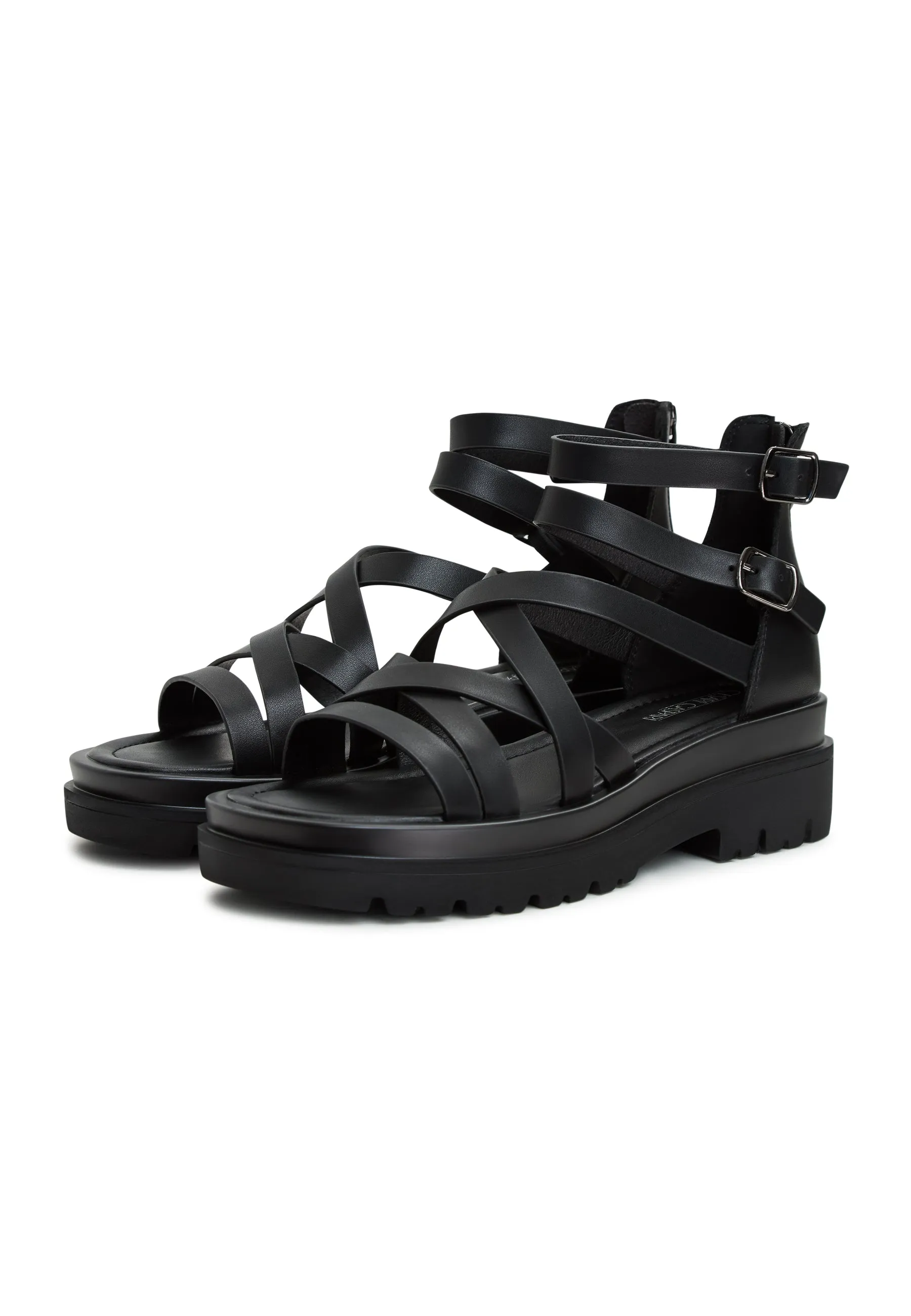 Platform Sandals Tatiana - Black