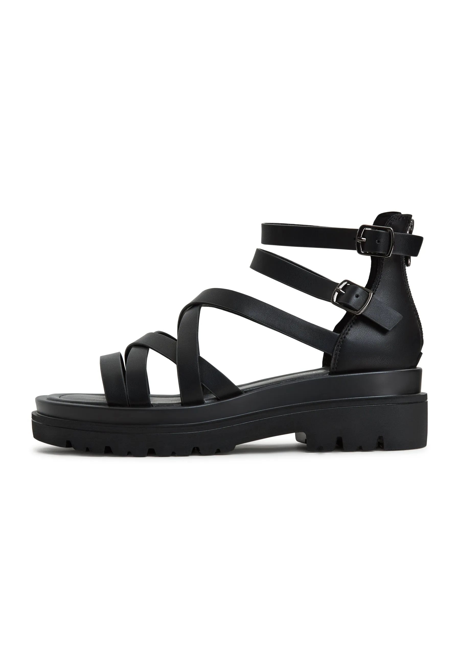 Platform Sandals Tatiana - Black