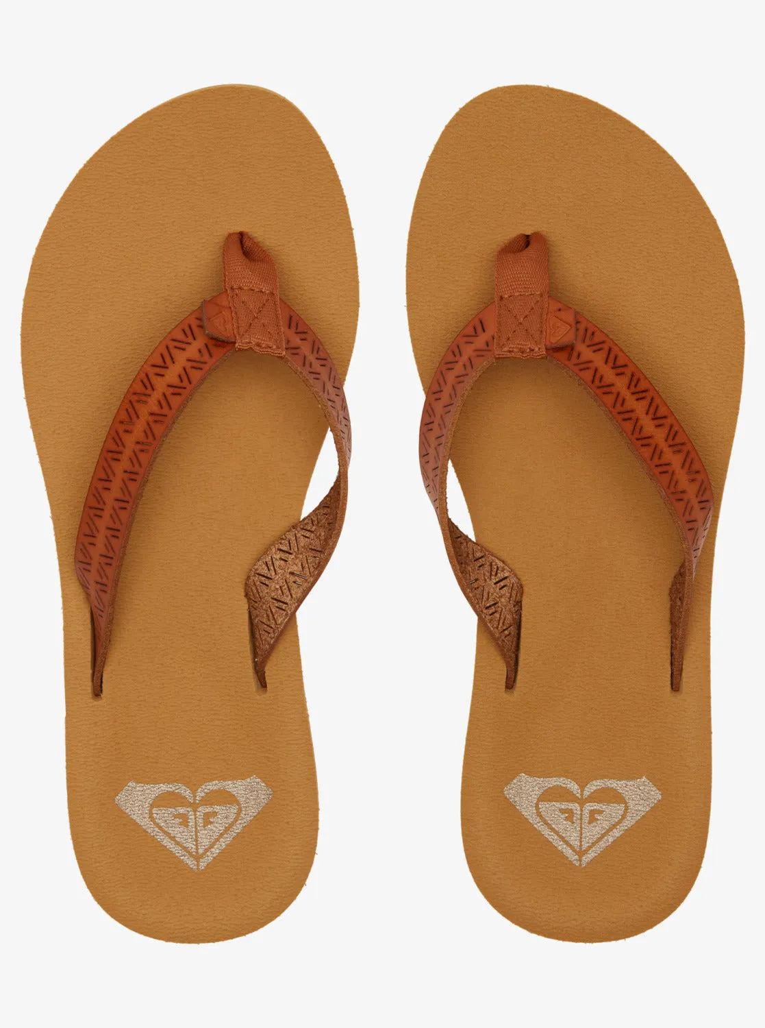 Porto Motif Sandals - Tan