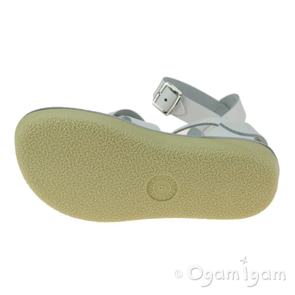 Salt-Water Swimmer Girls White Sandal