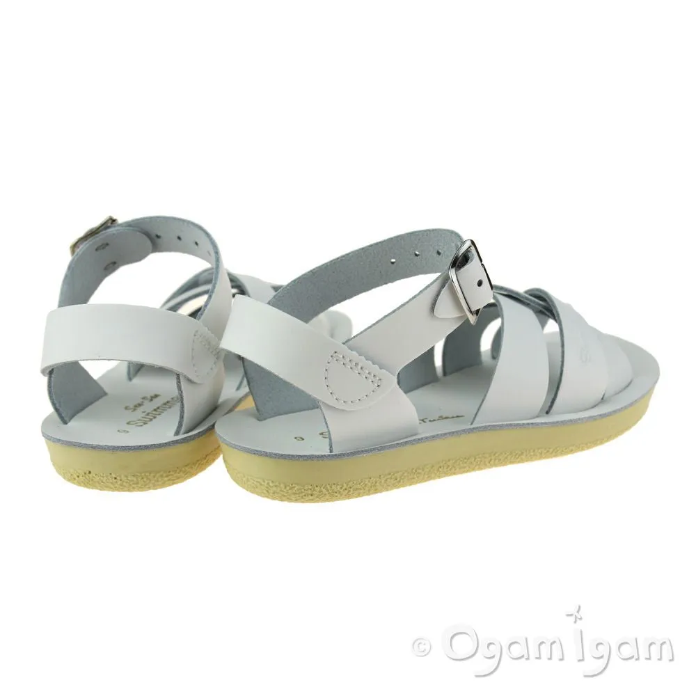 Salt-Water Swimmer Girls White Sandal