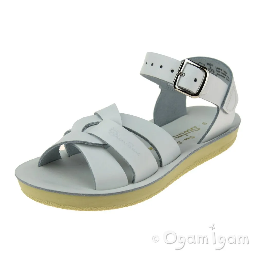 Salt-Water Swimmer Girls White Sandal