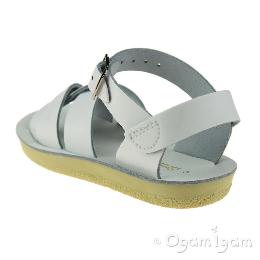 Salt-Water Swimmer Girls White Sandal