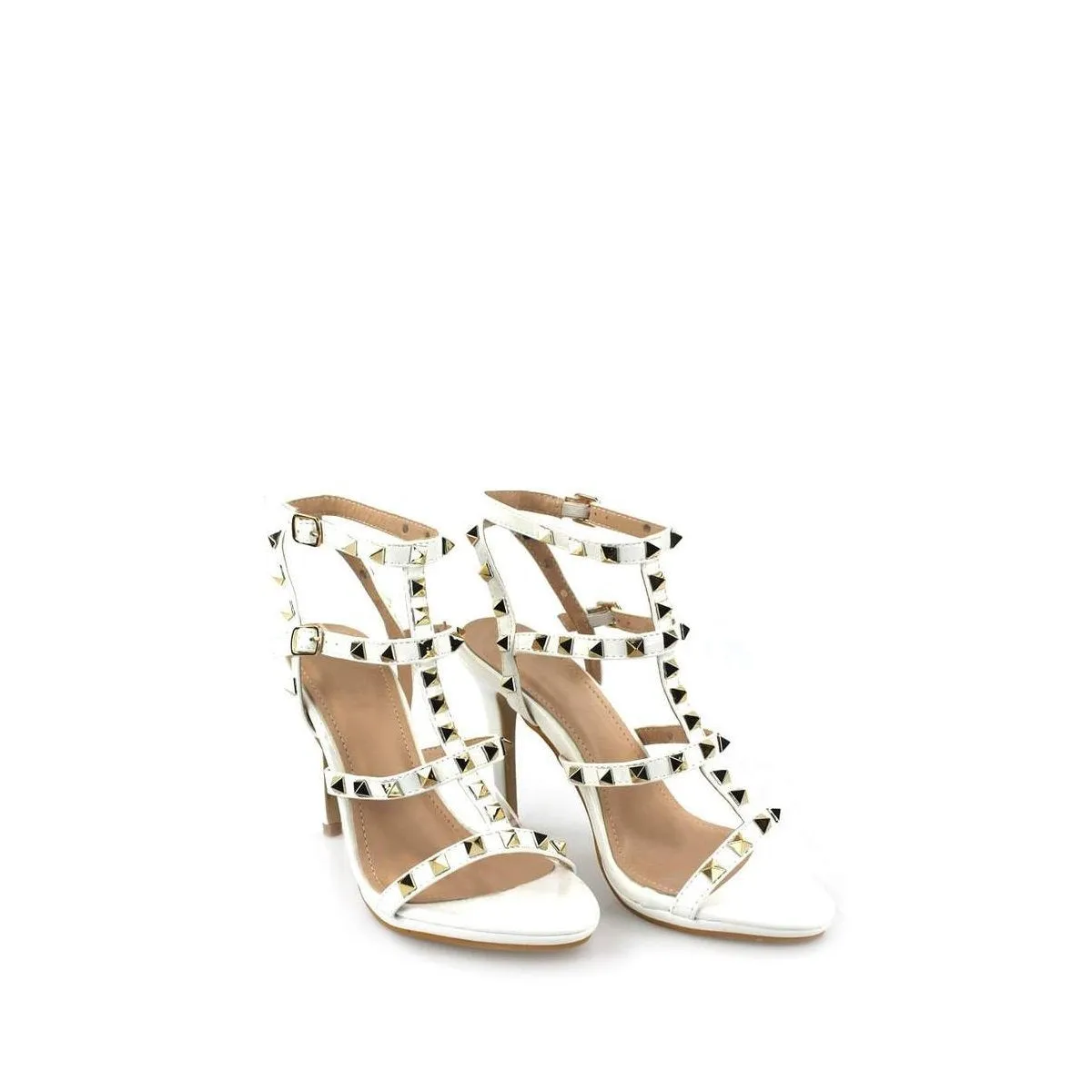 SANDRA Strappy With Studs Sandal