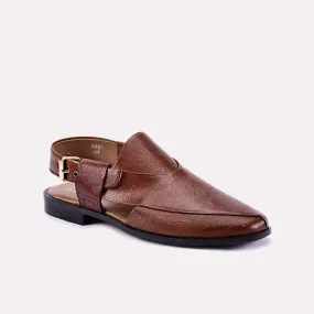 Sleek Mustard Peshawari Chappal 0140789