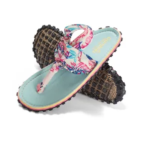 Slingback Sandals - Women's - Mint & Pink