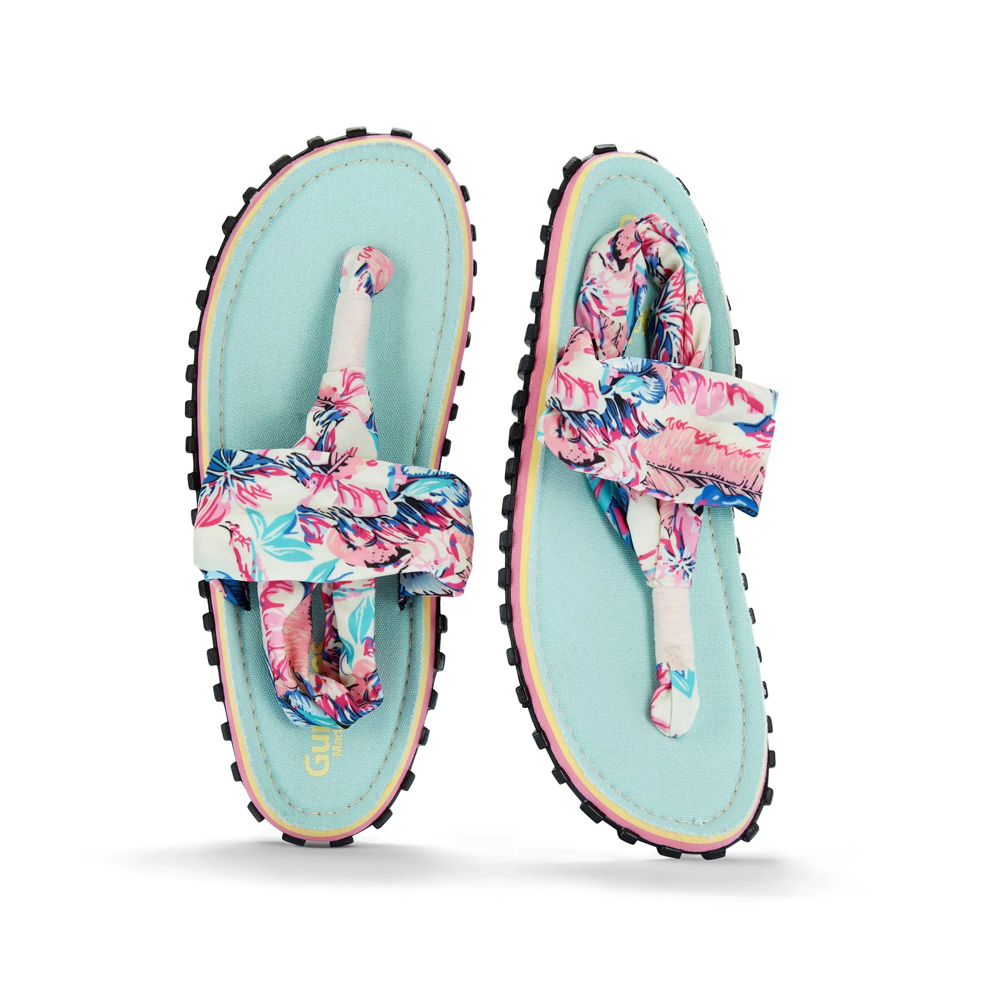 Slingback Sandals - Women's - Mint & Pink