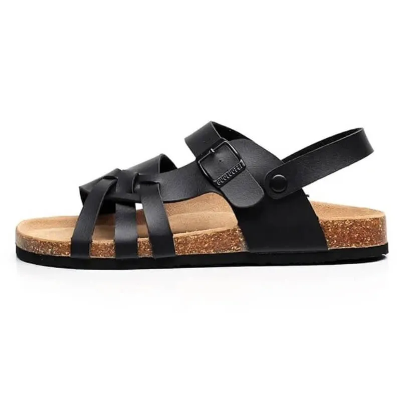 Spartacus Ankle-Strap Sandals