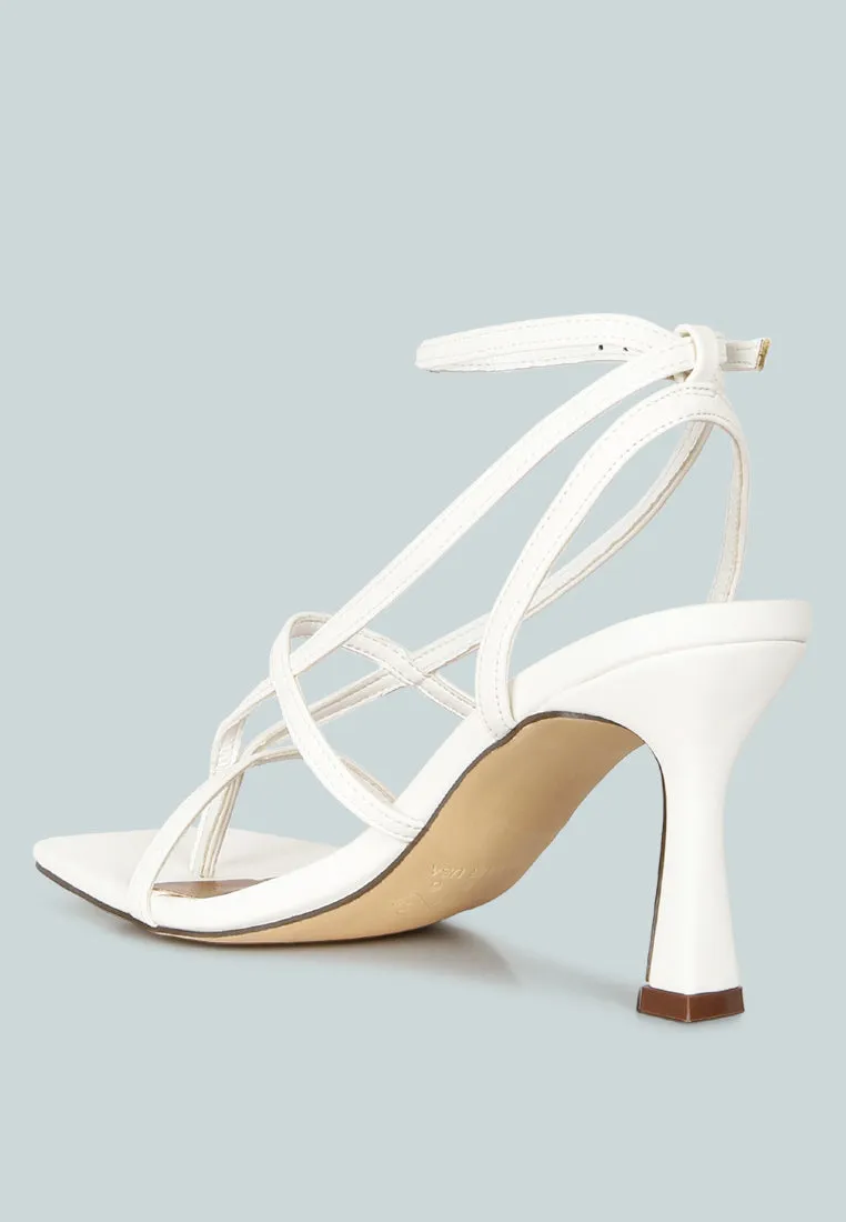 Stalker Strappy Ankle Strap Sandals