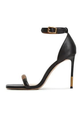 Stiletto High Heeled Sandals Martina - Black