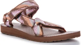 Teva Original Universal In Brown Multi