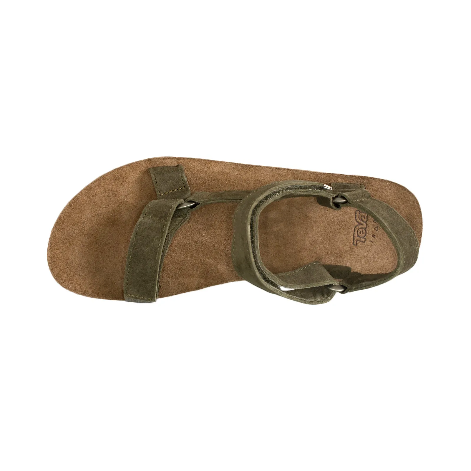 Teva Original Universal Suede Olive Sandals