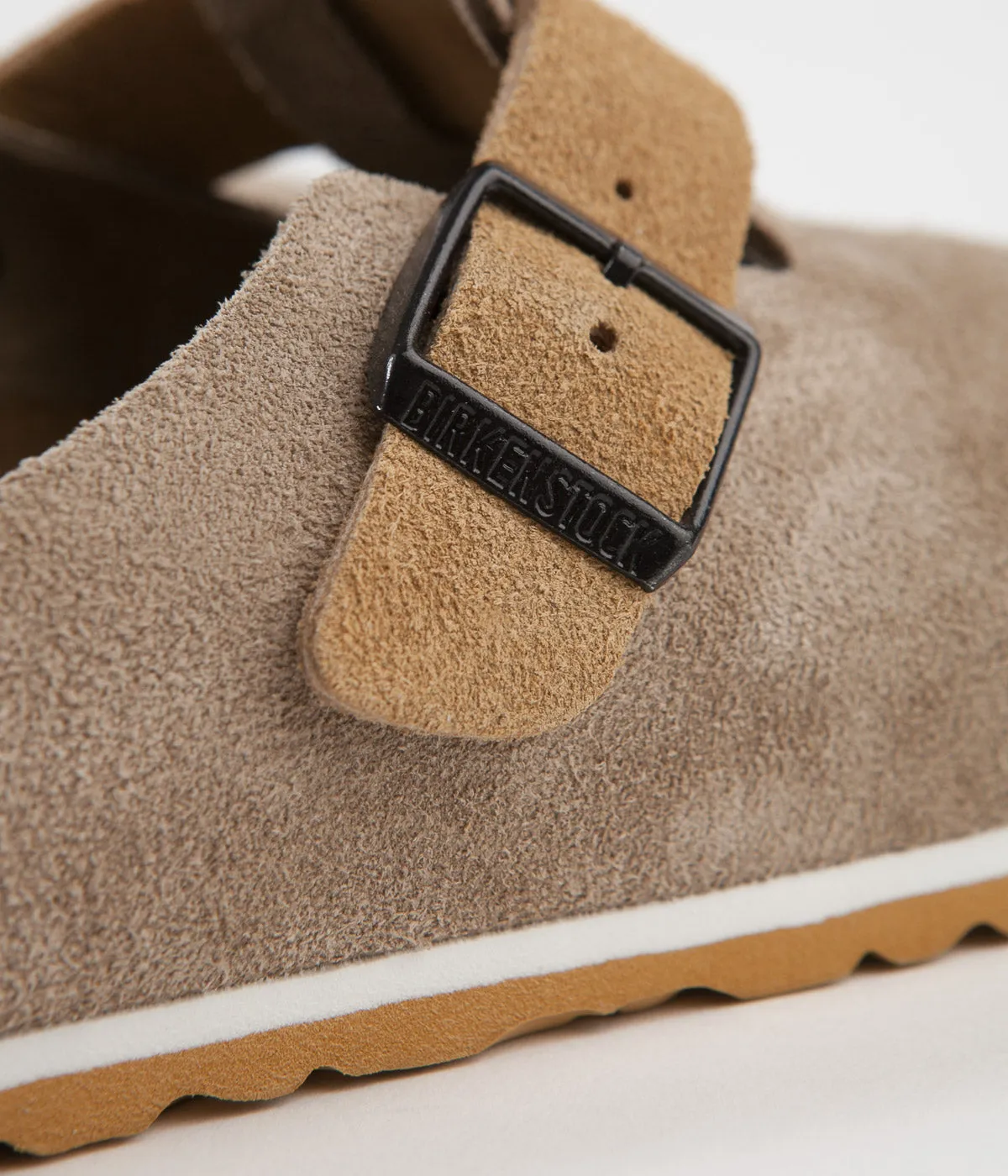 Universal Works x Birkenstock Boston Sandals - Taupe / Sand Suede