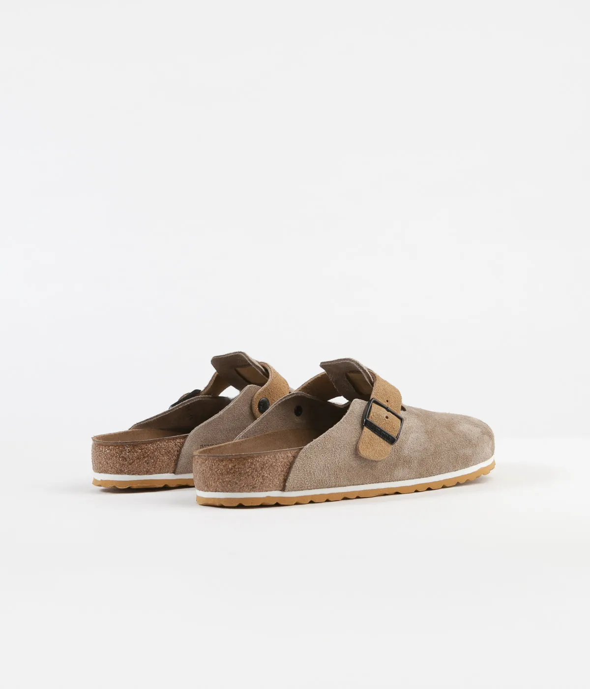 Universal Works x Birkenstock Boston Sandals - Taupe / Sand Suede