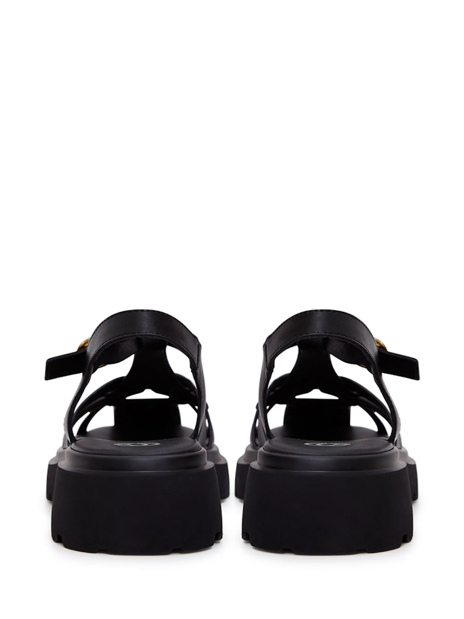 Urban Classic Platform Sandals - Black