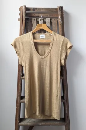 Zankou Sahara Linen T-Shirt